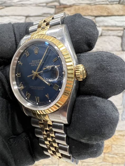 Rolex Datejust Vetro Zaffiro 